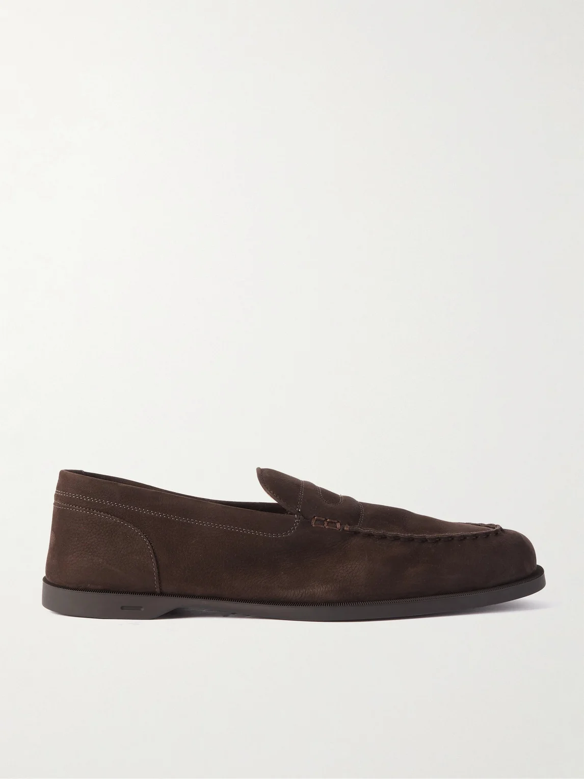 Pace Full-Grain Nubuck Loafers - 1