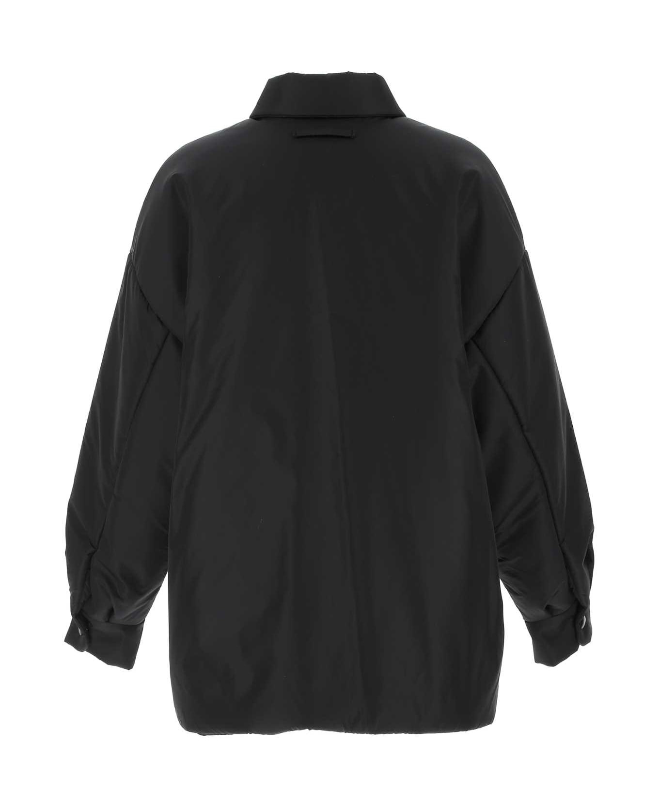 【関税&送料込】Prada Black Re-Nylon Padded Jacket Re-Nylon padded jacket in black - Prada | Mytheresa