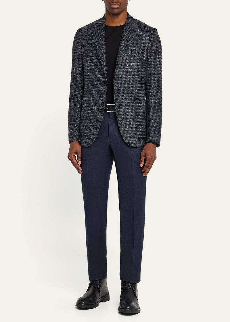ZEGNA Men's Check Sport Coat outlook