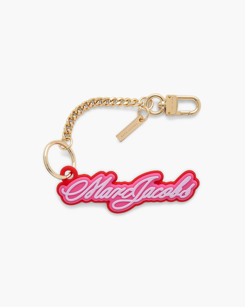 THE CURSIVE LOGO BAG CHARM 1