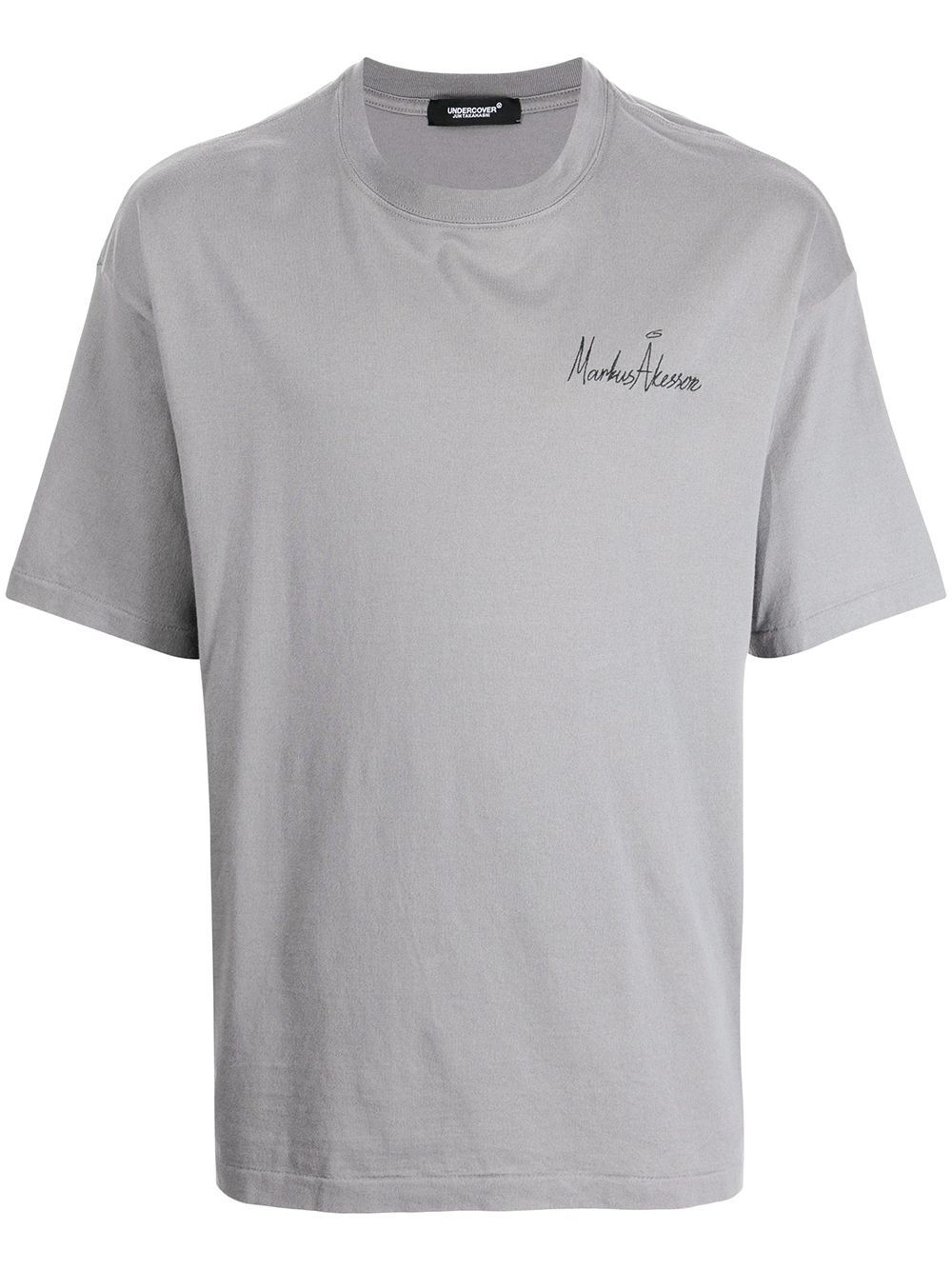 embroidered Markus Akesson T-shirt - 1