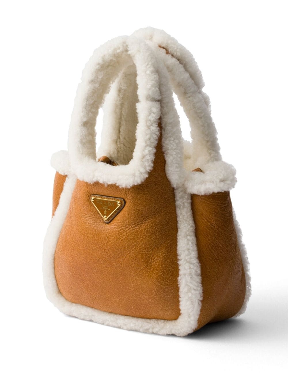 Shearling mini bag - 3