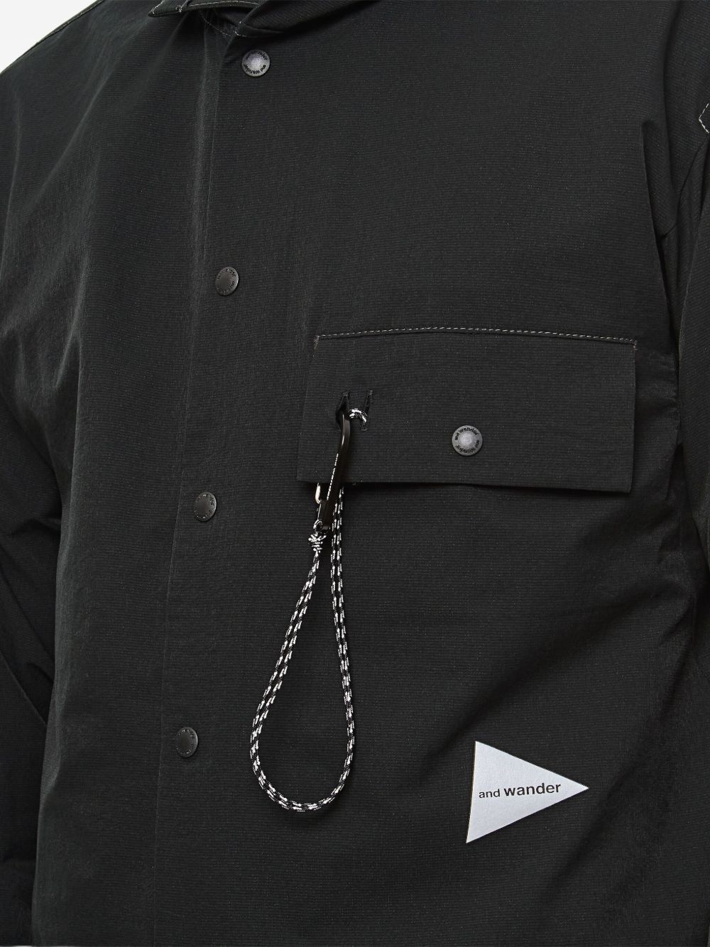 logo-print hooded jacket - 4