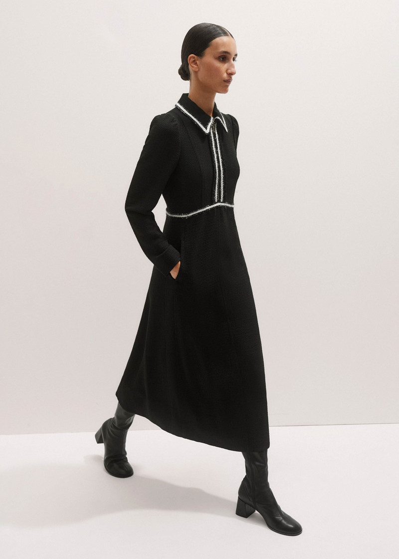 Textured Midi Dress 1