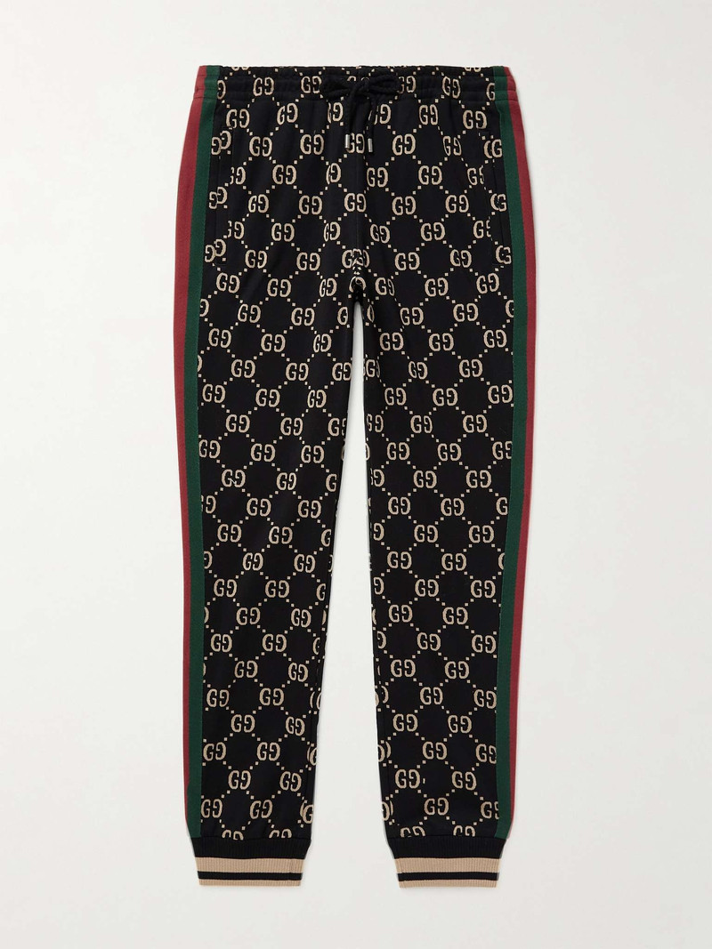 GG jersey 면 조깅 pant - 1