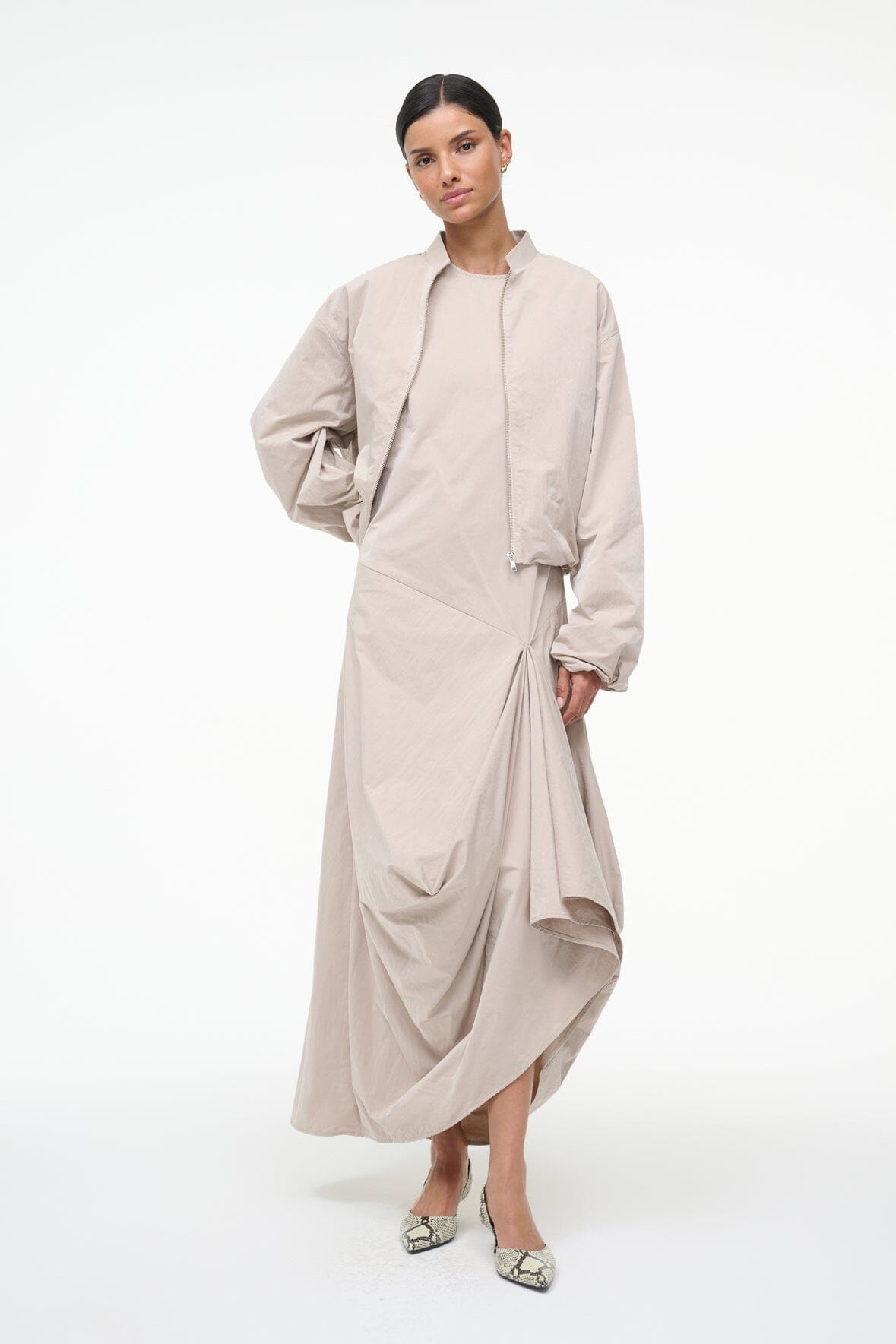 STAUD SAGUARO JACKET FAWN - 6