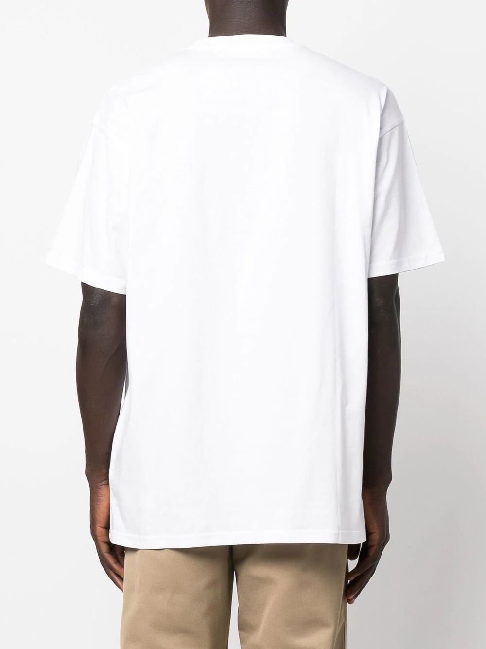 logo-print cotton T-shirt - 4