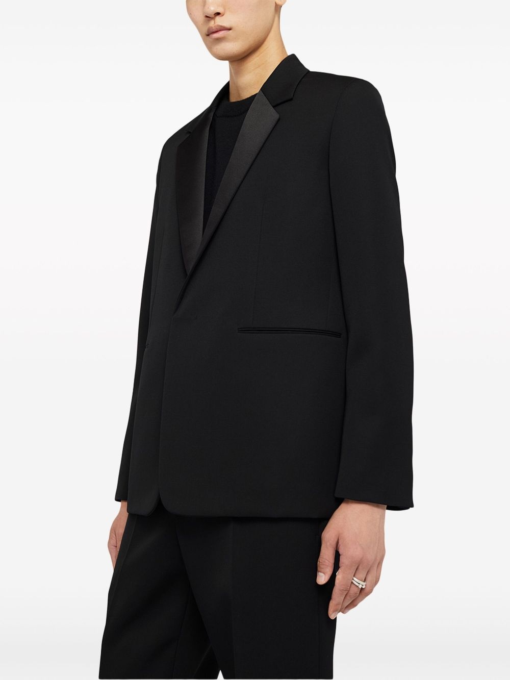 single-breasted wool suit - 3