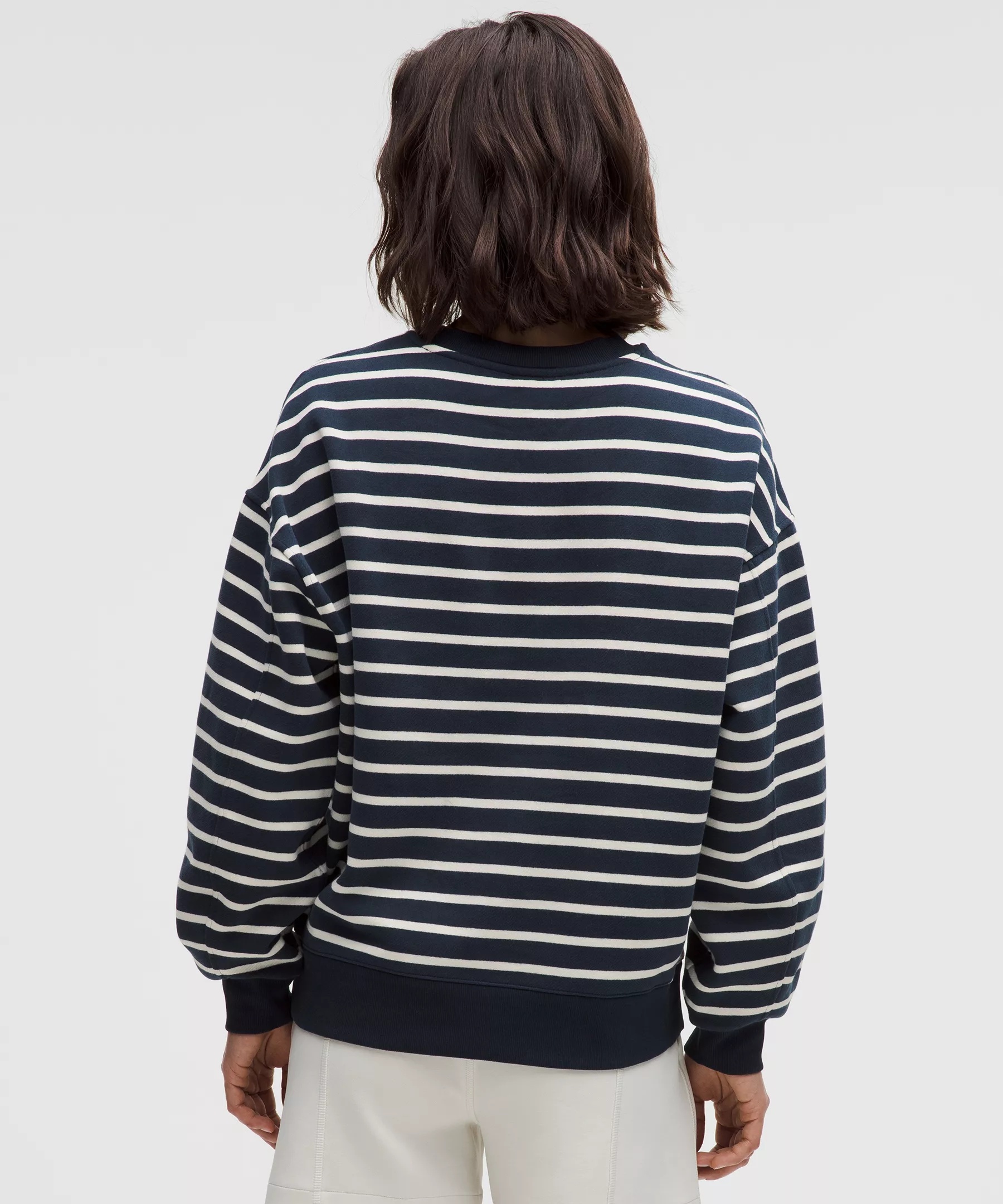 Perfectly Oversized Fleece Crewneck Pullover - 3