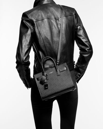 SAINT LAURENT classic sac de jour nano in smooth leather outlook