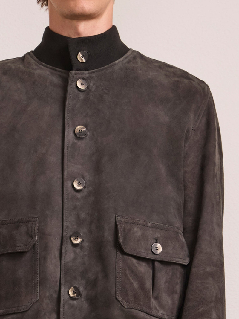 VINCENTE SUEDE BOMBER JACKET 4
