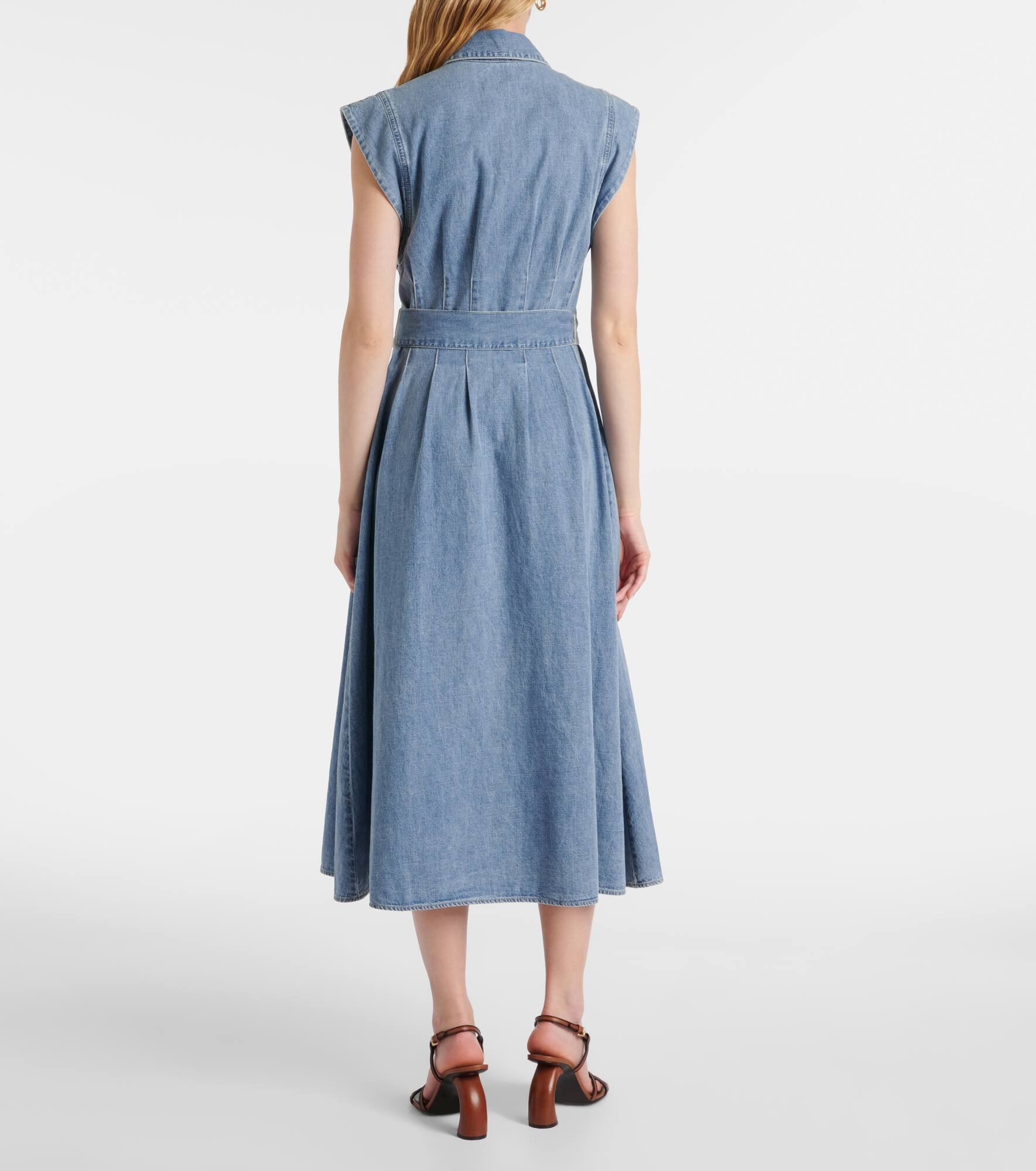 Fuller denim midi dress - 3