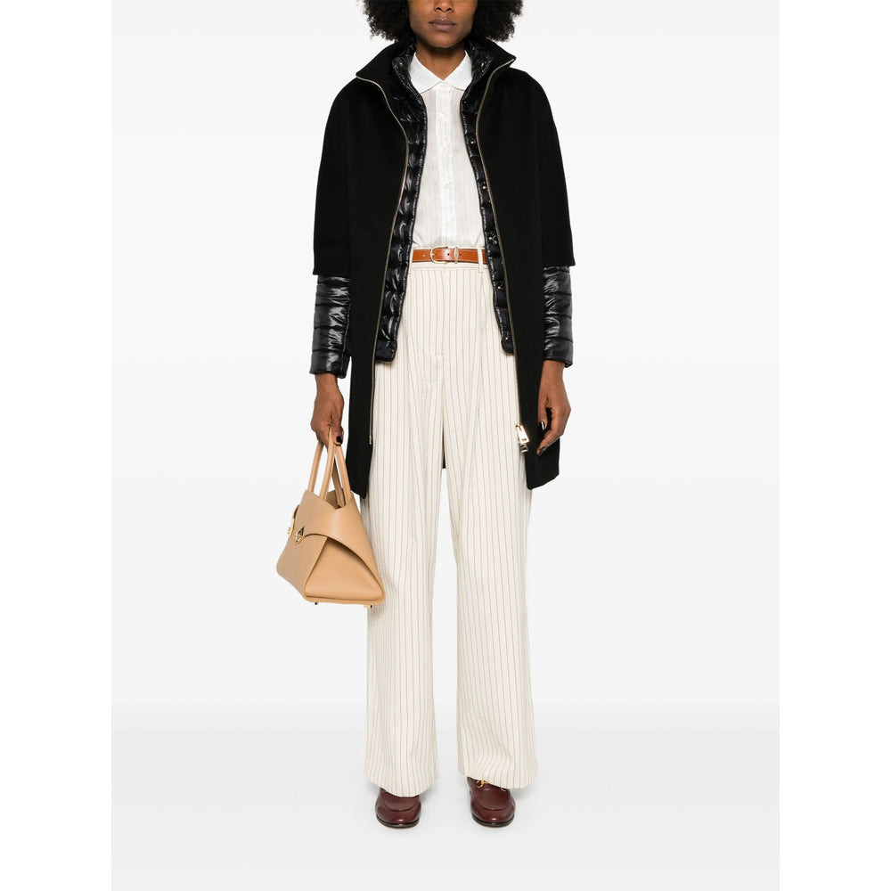 Herno Black Coats - Single Breasted Coats Women - 5