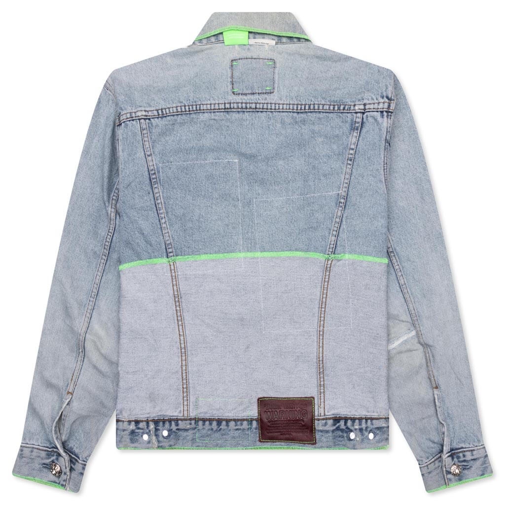 ESCAPADE REVERSIBLE DENIM JACKET - BLUE - 2