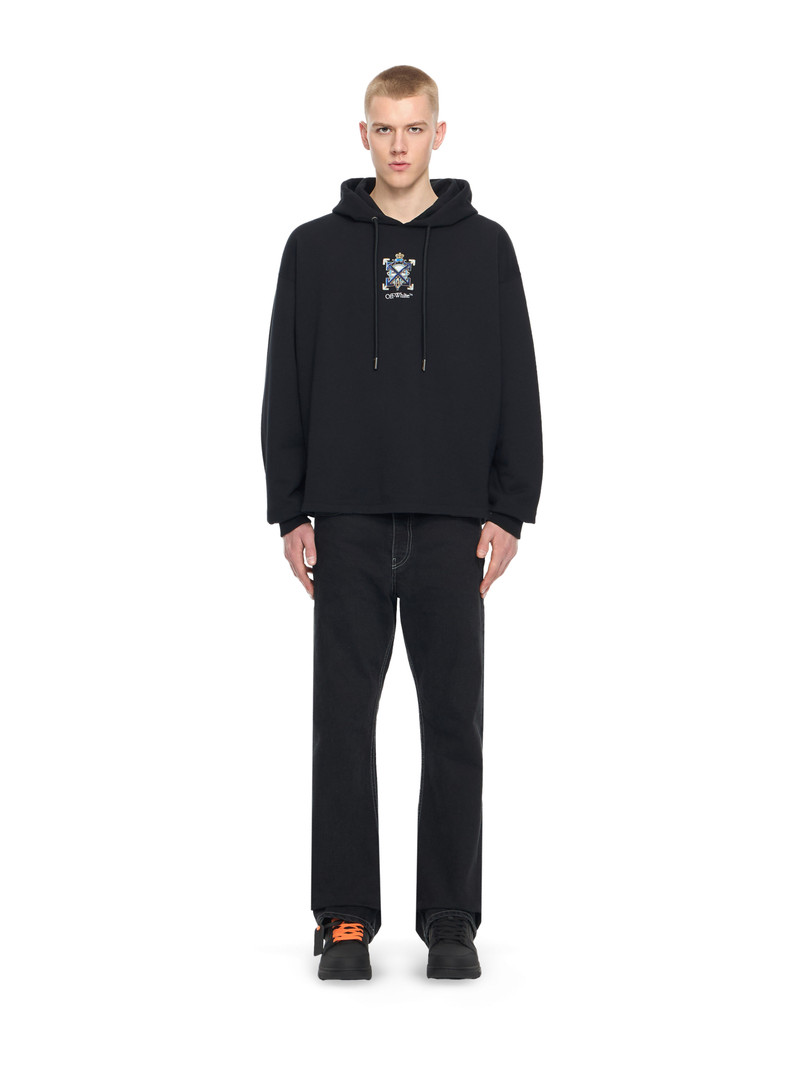 Off-White Jewel Arrow Loose Hoodie outlook