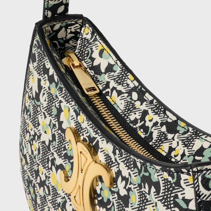 MEDIUM TILLY BAG IN TRIOMPHE CANVAS WITH FLOWER PRINT 5