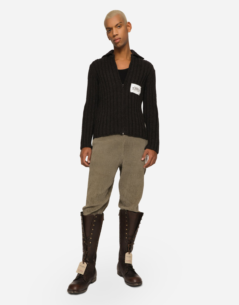 Dolce & Gabbana Corduroy pants with Re-Edition label outlook