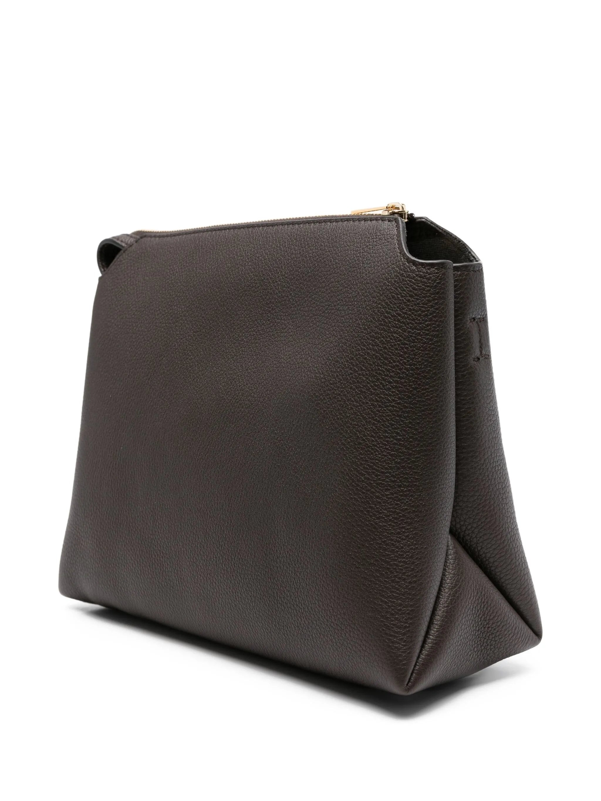 Khaite Lina Zip-top Leather Shoulder Bag - 5
