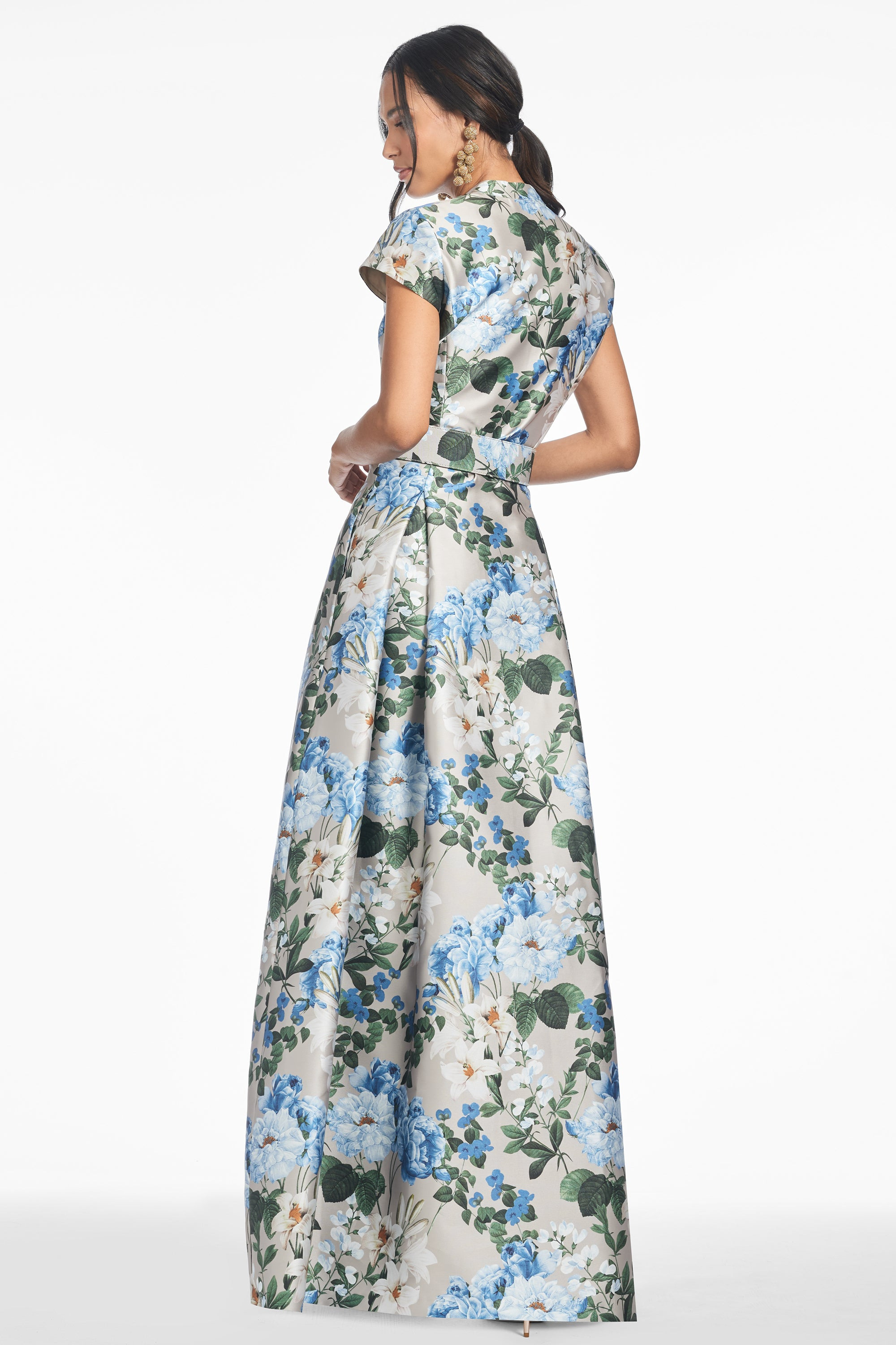 MARTA GOWN - DUNE AND DUSK PETALS - 3