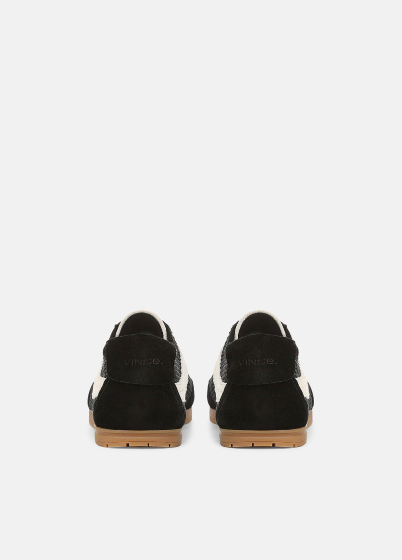 Vince LA Suede & Netting Slip-On Runner Sneaker outlook