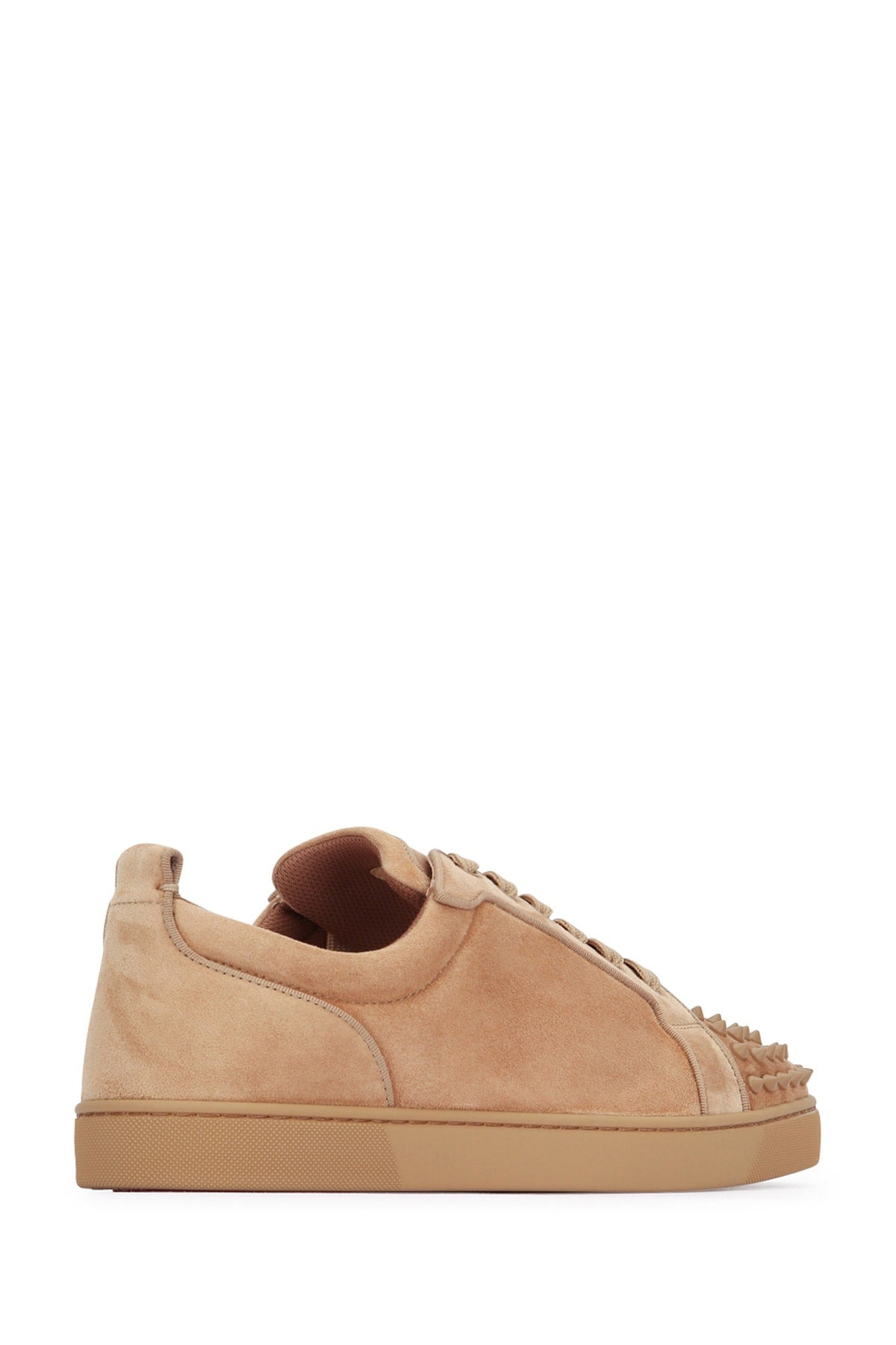 Christian Louboutin Men Louis Junior Spikes Orlato Flat Veau Velours Ds/Gg - 3