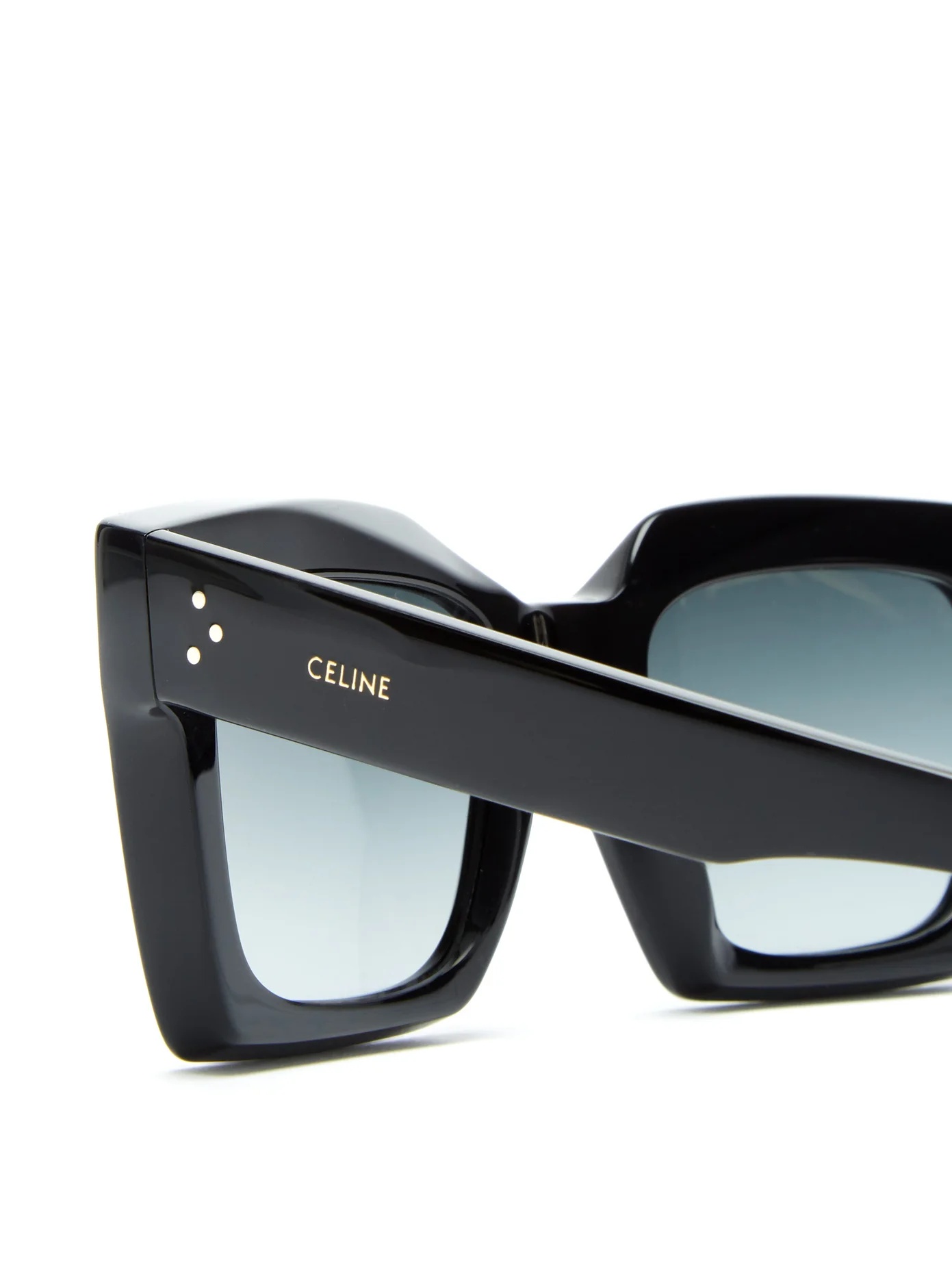 Oversized square acetate sunglasses - 6