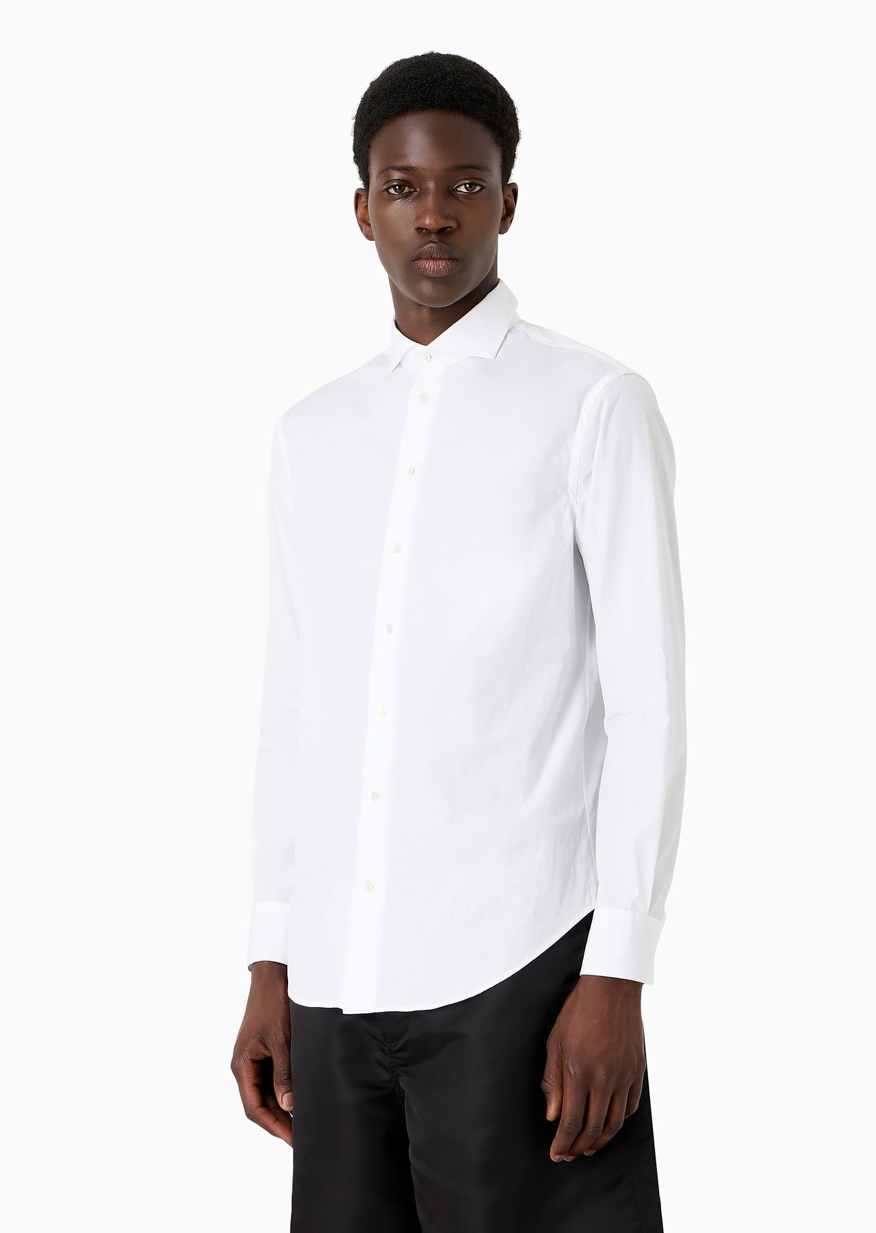 Stretch nylon-blend shirt - 2