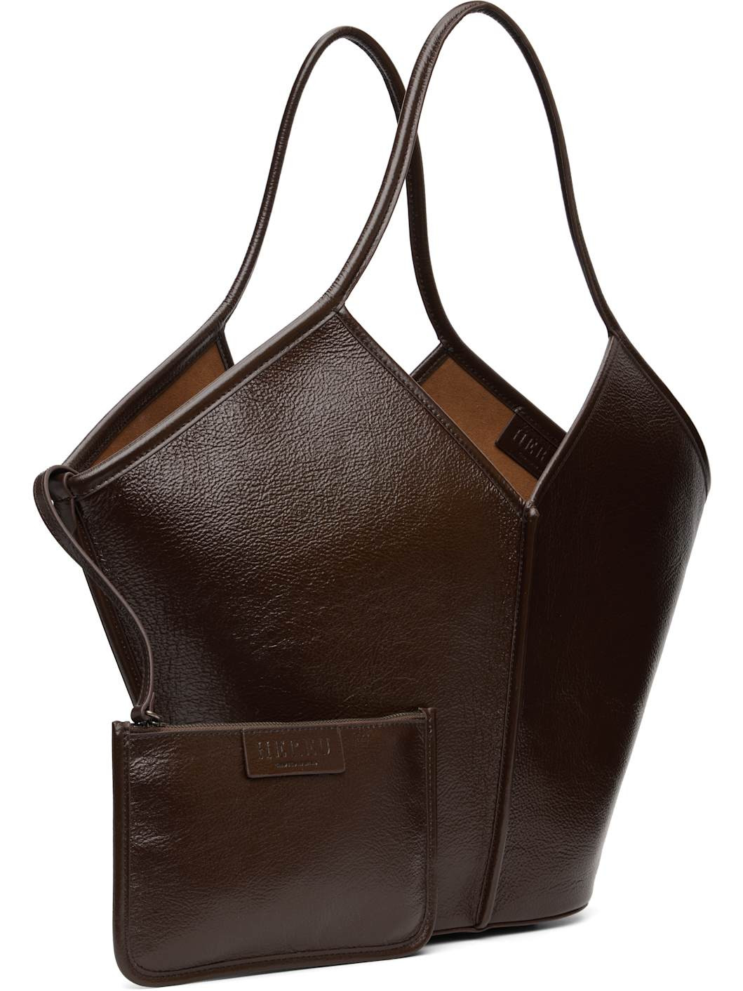 Brown Calella Distressed Tote - 2