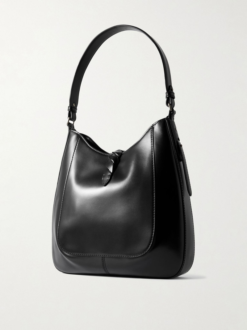 Altay leather shoulder bag Black 3