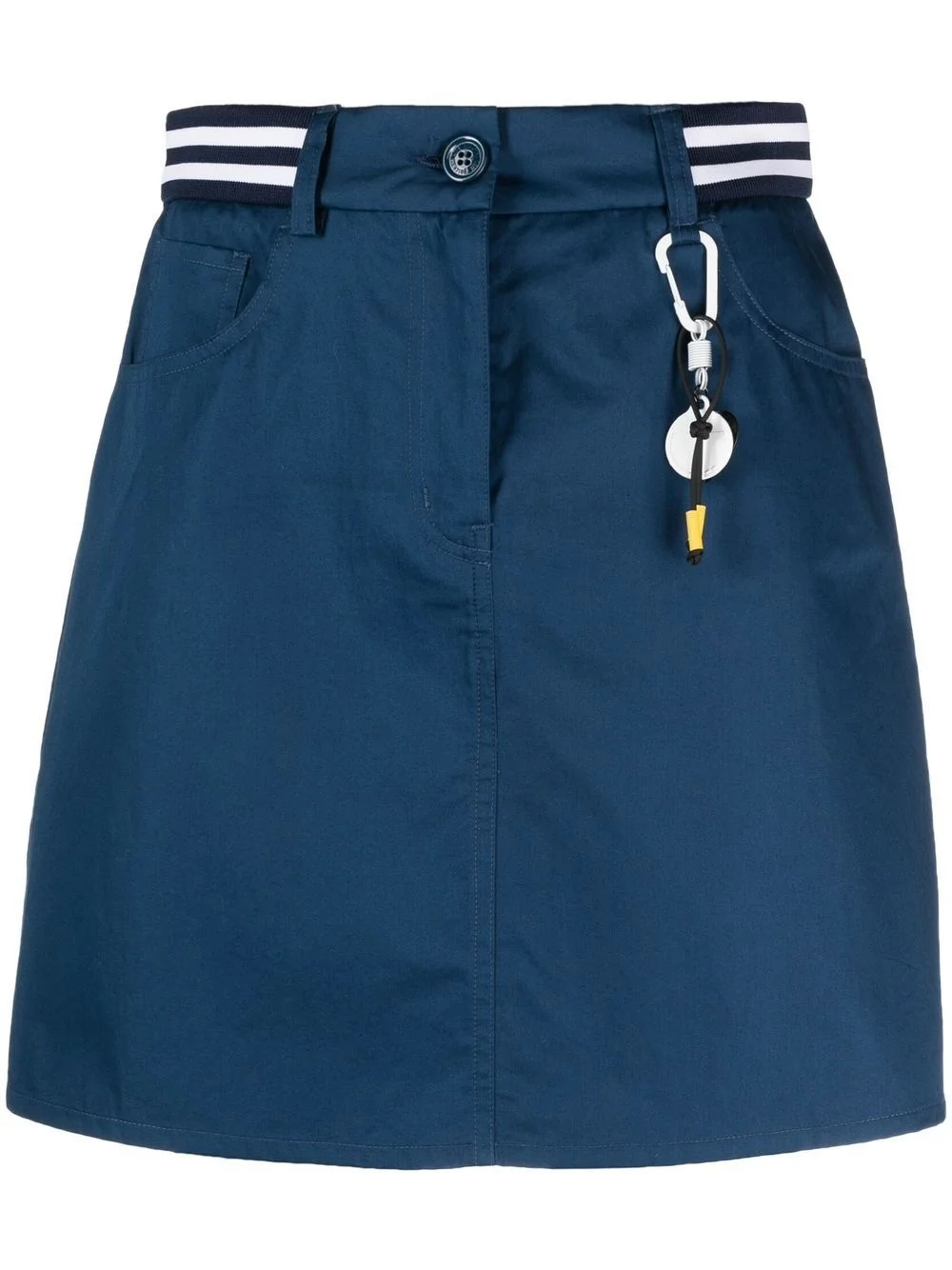 denim mini skirt - 1