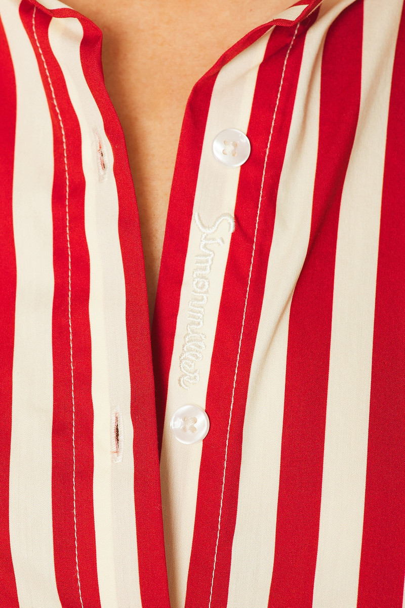 SIMONMILLER Loch Poplin Button Up Top outlook