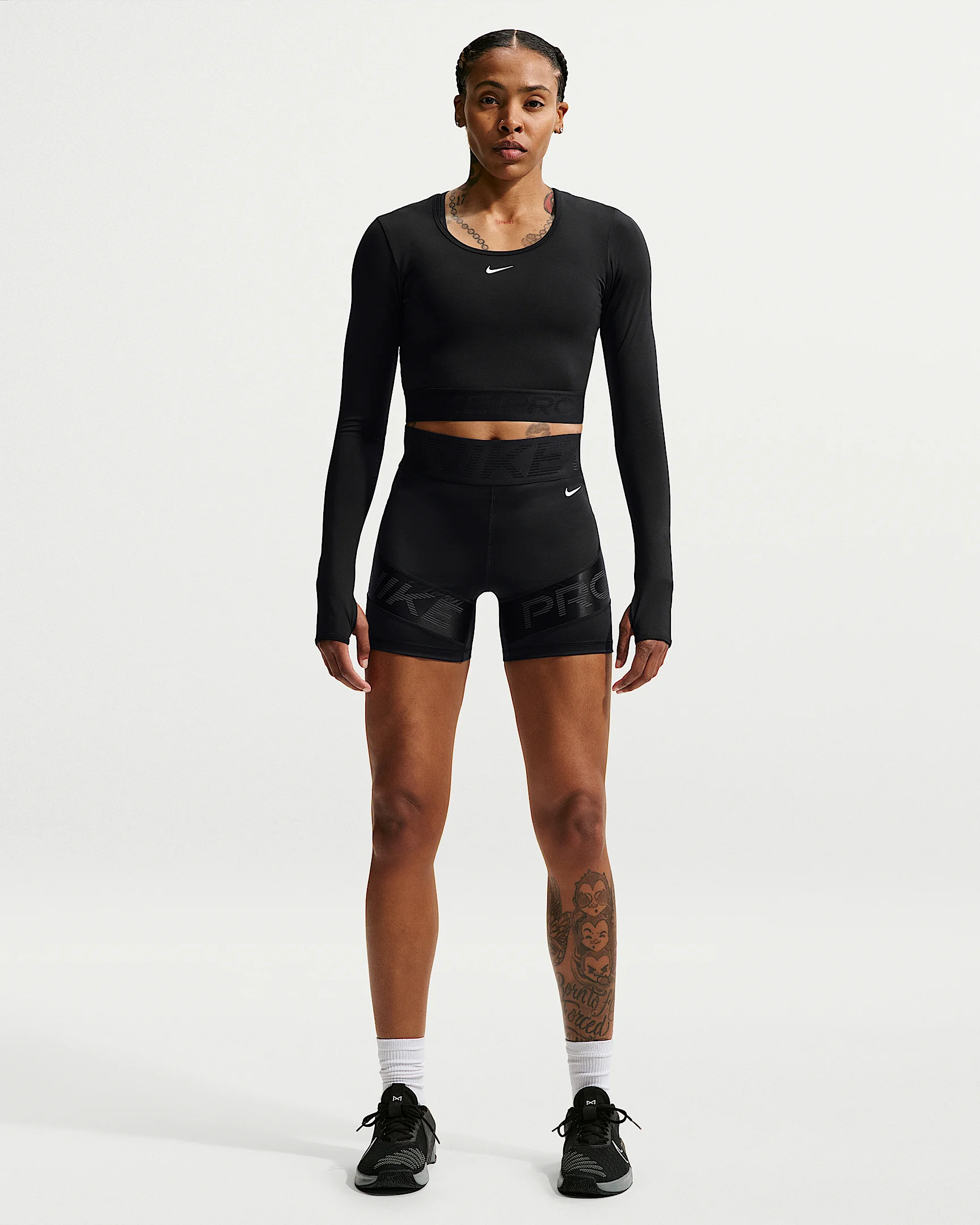 Nike Pro Sculpt Women's Dri-FIT High-Waisted 5" Biker Shorts - 1