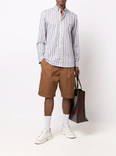 Etro striped cotton shirt outlook