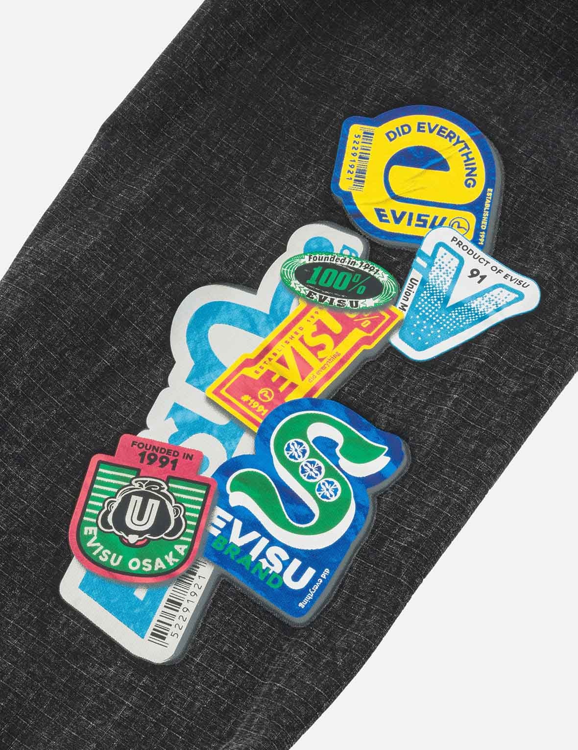 Graffiti Logo Relax Fit Half-Zip Hood Jacket - 9