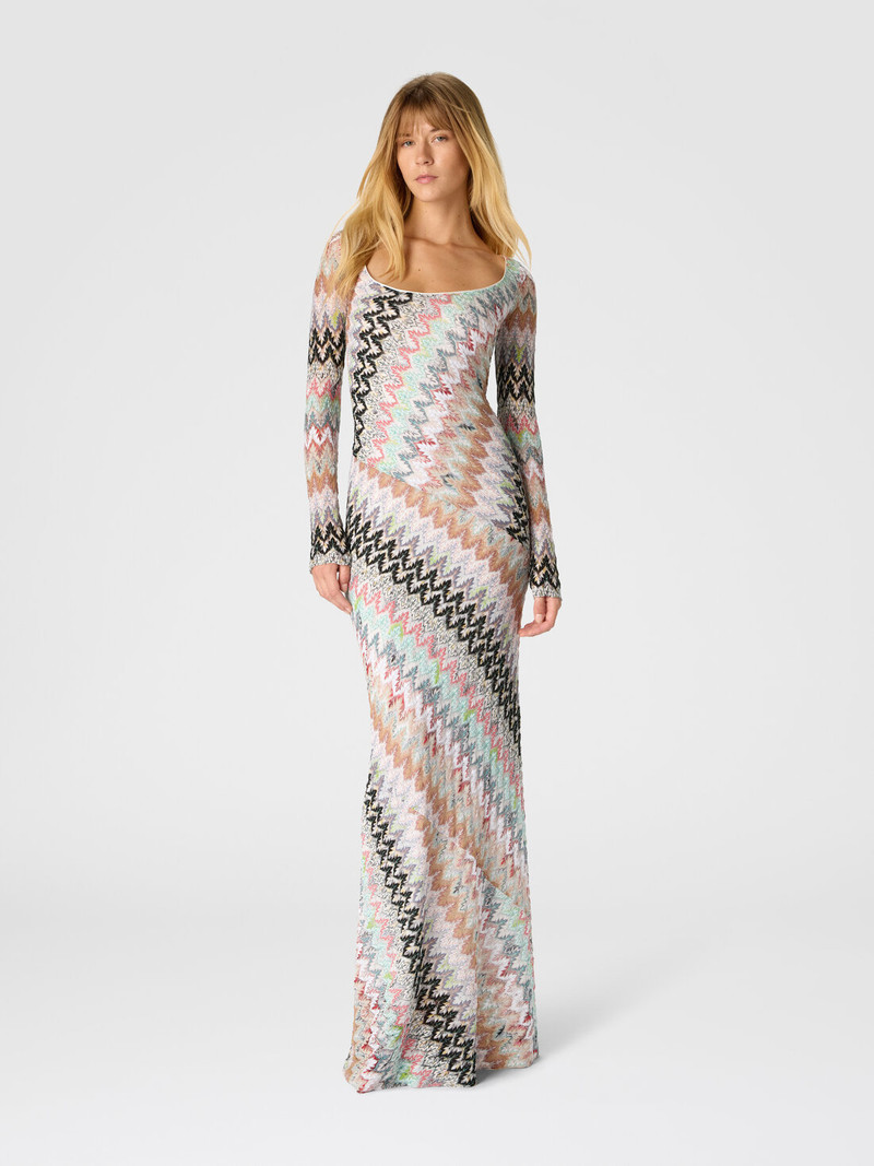 Missoni Viscose and Cotton Gown with Round Neck outlook