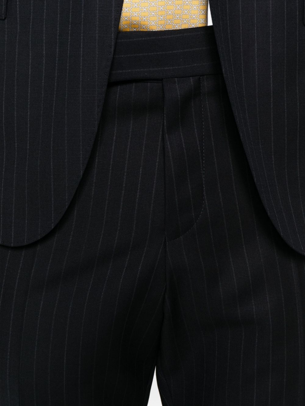 pinstripe wool suit - 5