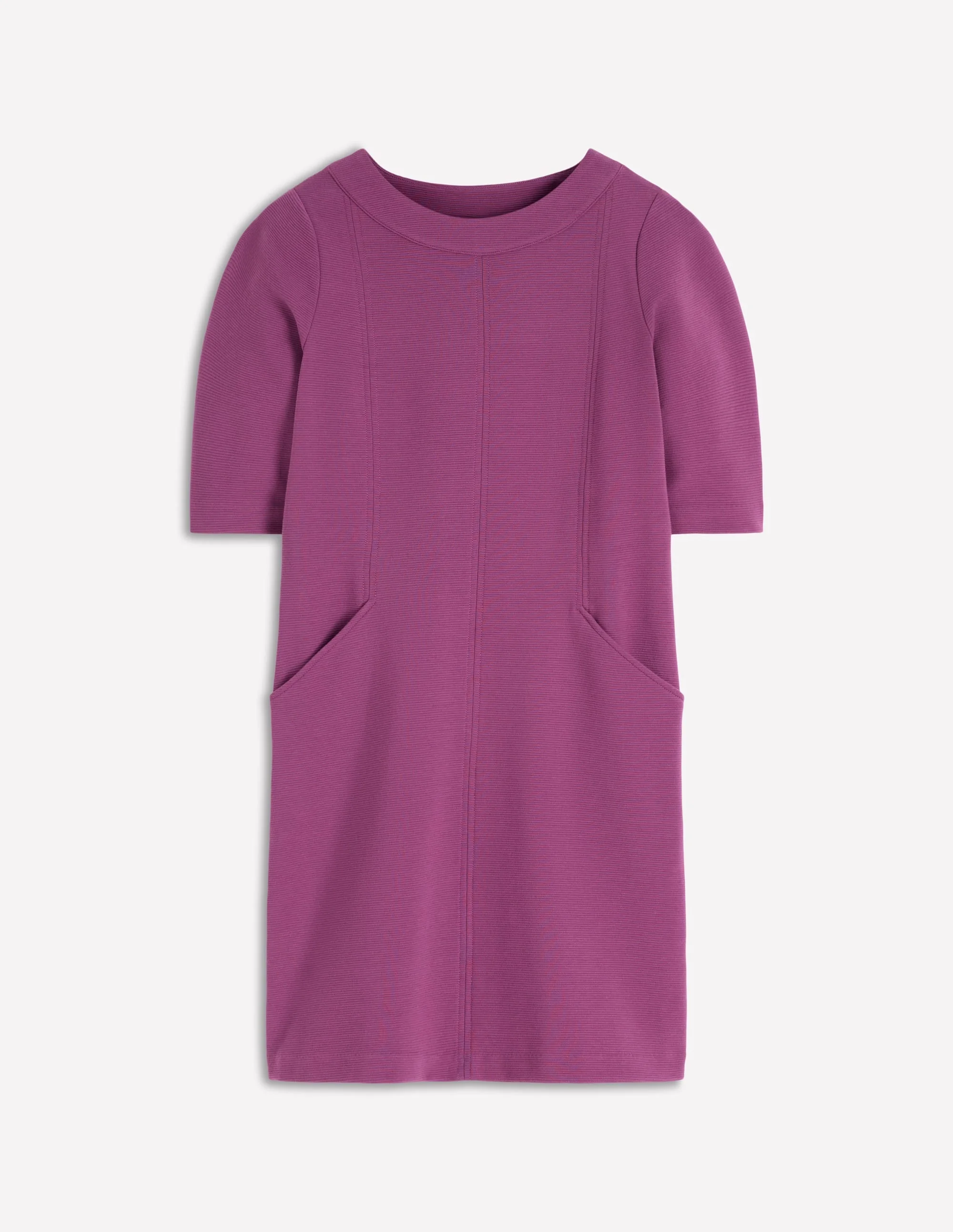Nessa Ottoman Shift Dress-Damson - 1