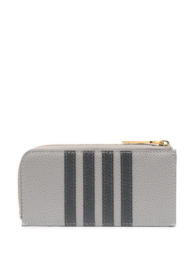 Thom Browne 4-Bar stripe wallet outlook