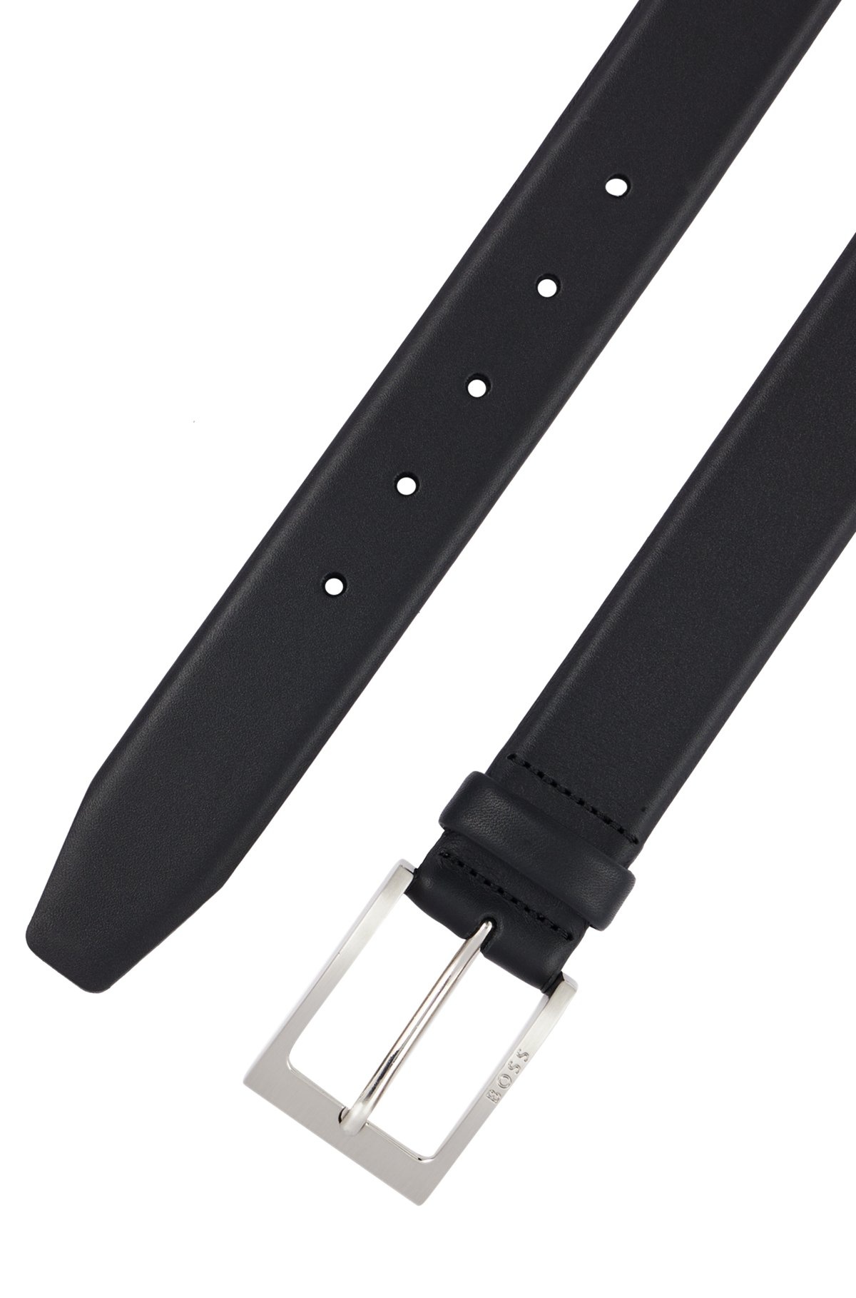 NAPPA-LEATHER BELT WITH PIN BUCKLE - 4