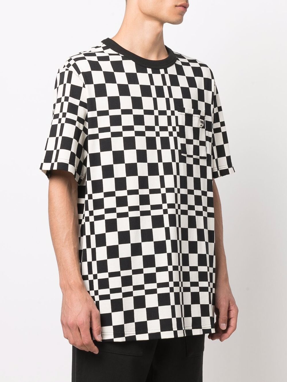 Downtown Checked cotton T-shirt - 3