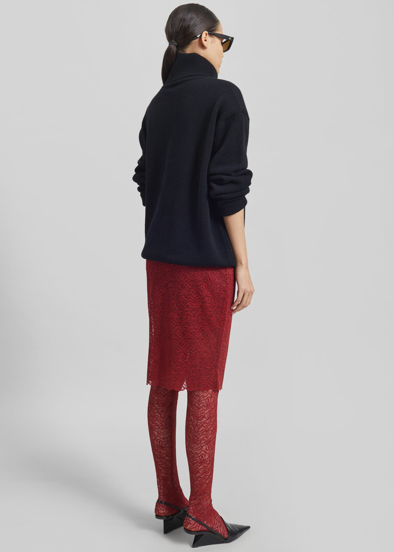 Beaufille Dorado Skirt Leggings - Burgundy 6