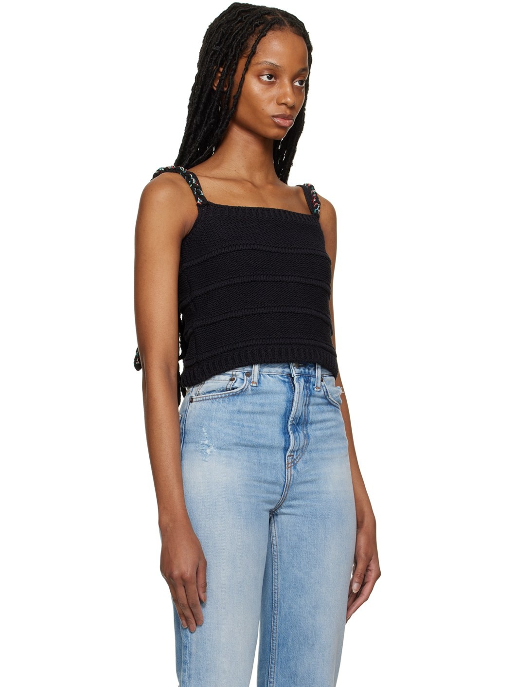 Black Montblanc Tank Top - 2