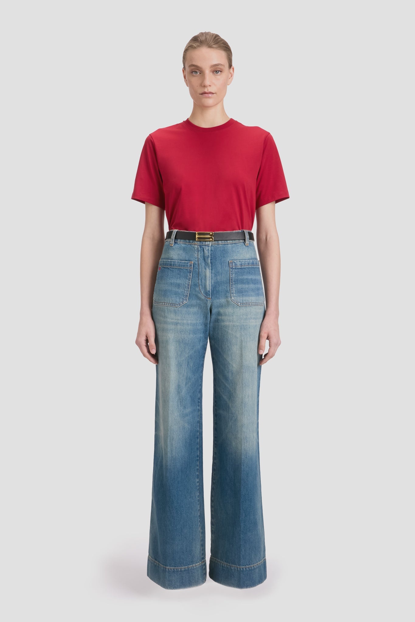 Victoria Tee In Rose - 2
