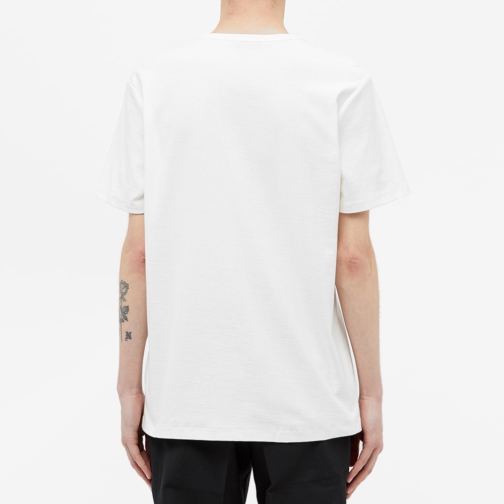 A.P.C. Yukata Embroidered Logo Tee - 4