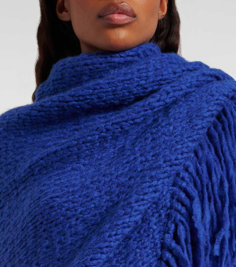 GABRIELA HEARST Lauren fringed cashmere shawl outlook