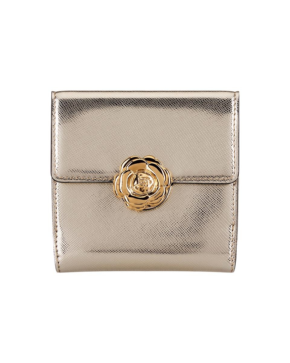 LIGHT GOLD FRENCH WALLET - 1