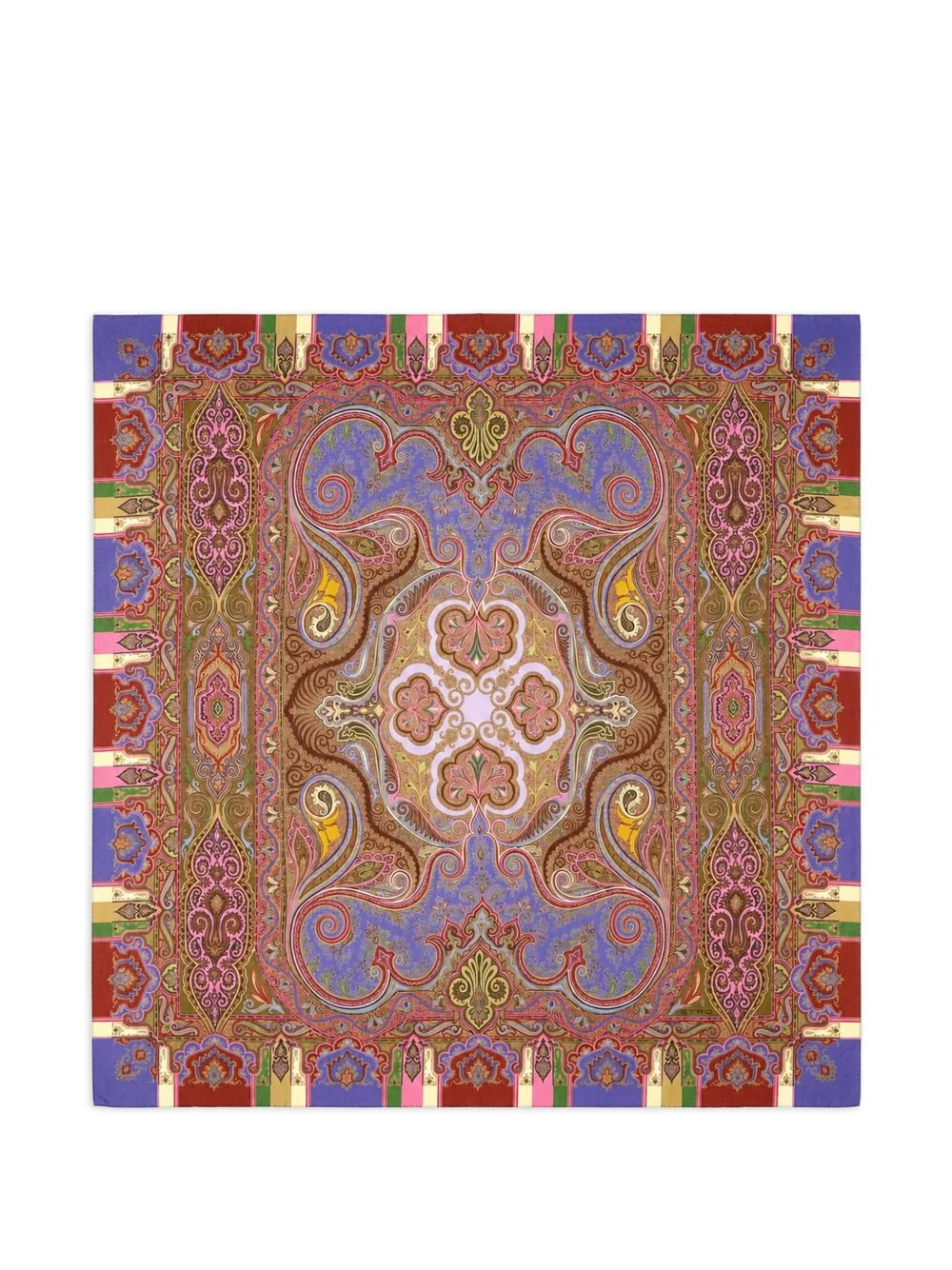 paisley-print scarf - 1