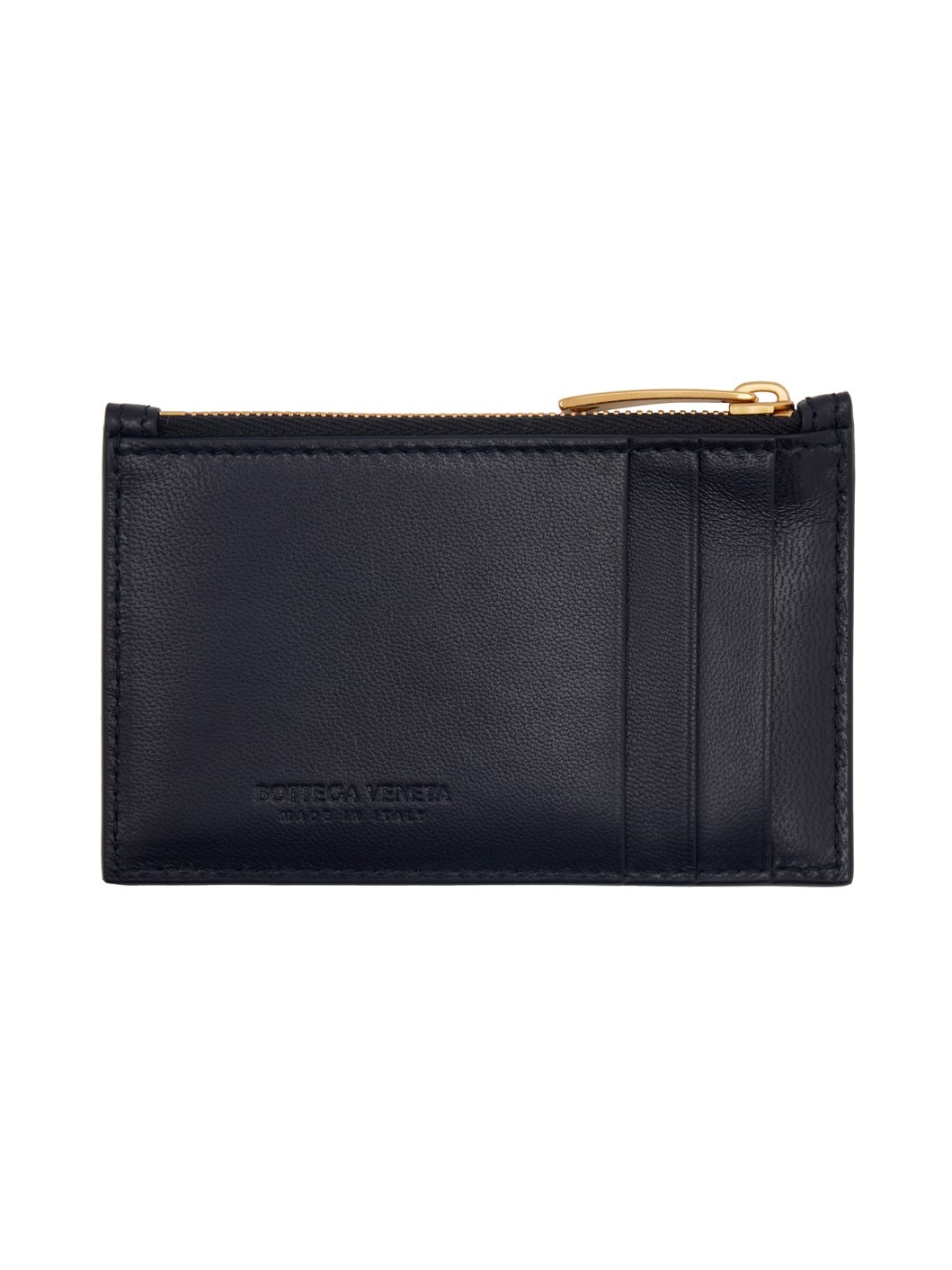 Navy Zipped Card Case - 2