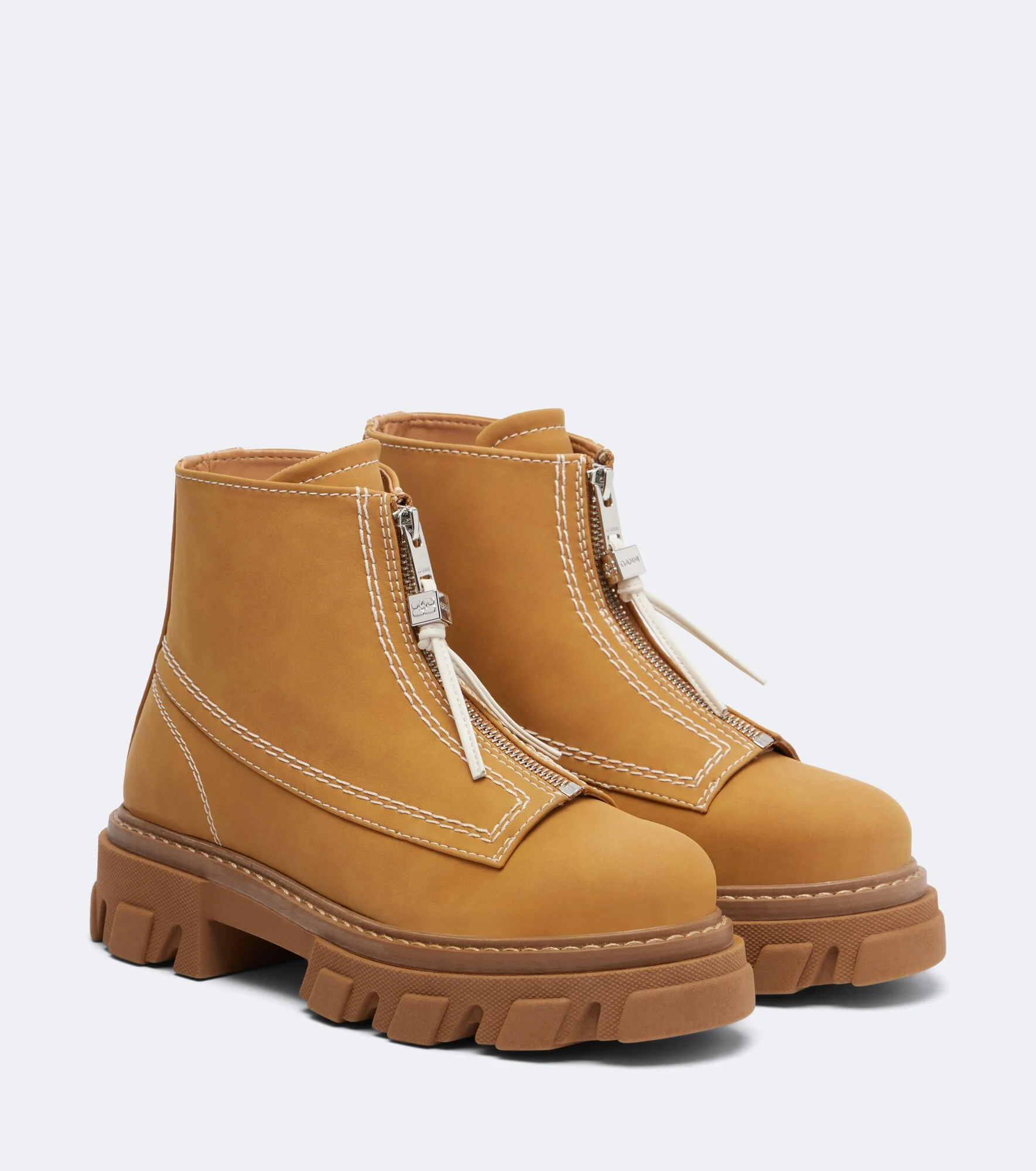 Coated ankle boots - 1