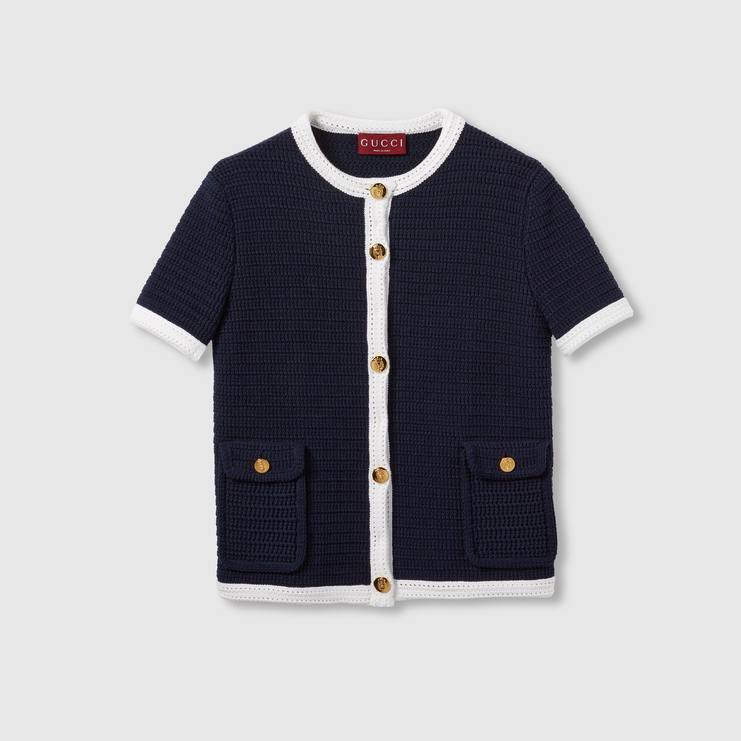 Fine cotton cardigan - 1